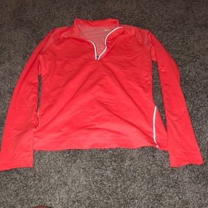 Pink zip up